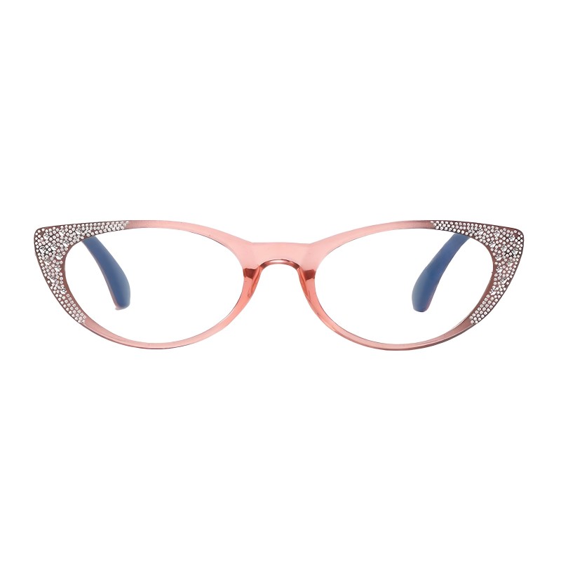 Cat Eye Pink Eyeglasses
