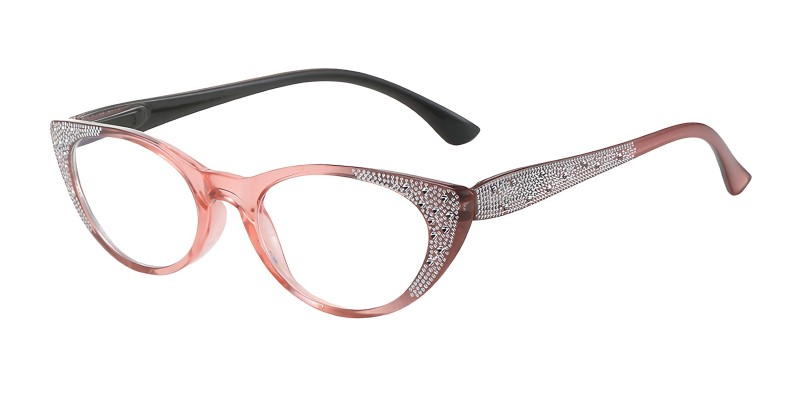 Dora Pink Cat Eye Prescription Glasses additional view