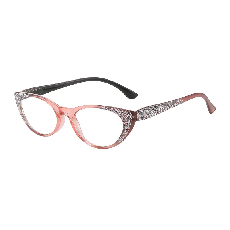 Cat Eye Pink Eyeglasses