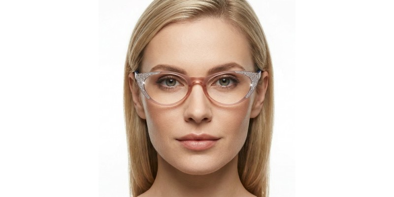 Dora Pink Cat Eye Prescription Glasses additional view