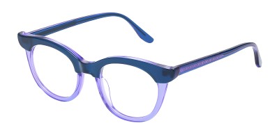 Polygon Blue/Purple Eyeglasses