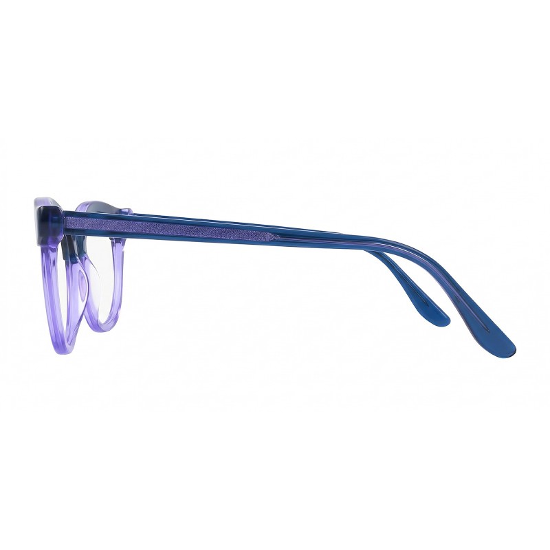 Polygon Blue/Purple Eyeglasses