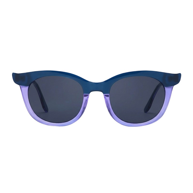 Polygon Blue/Purple Eyeglasses
