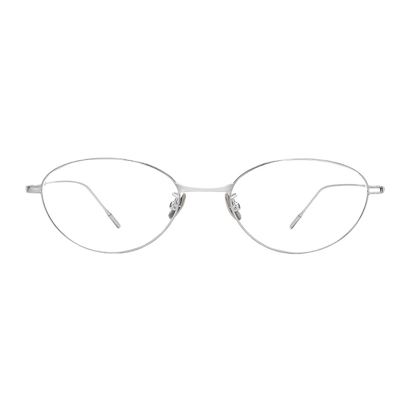 Cat Eye Silver Eyeglasses