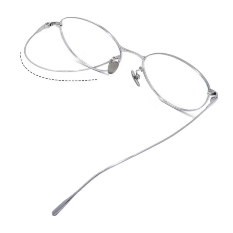 Cat Eye Silver Eyeglasses