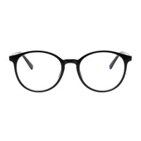 Round Black Eyeglasses