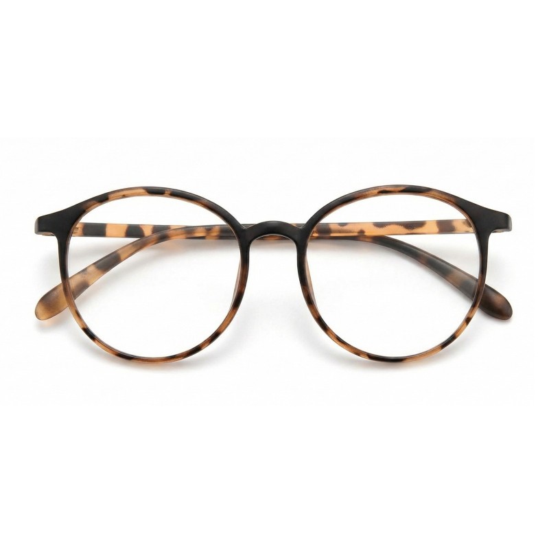 Round Tortoise Eyeglasses