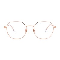 Polygon Rose Gold Eyeglasses