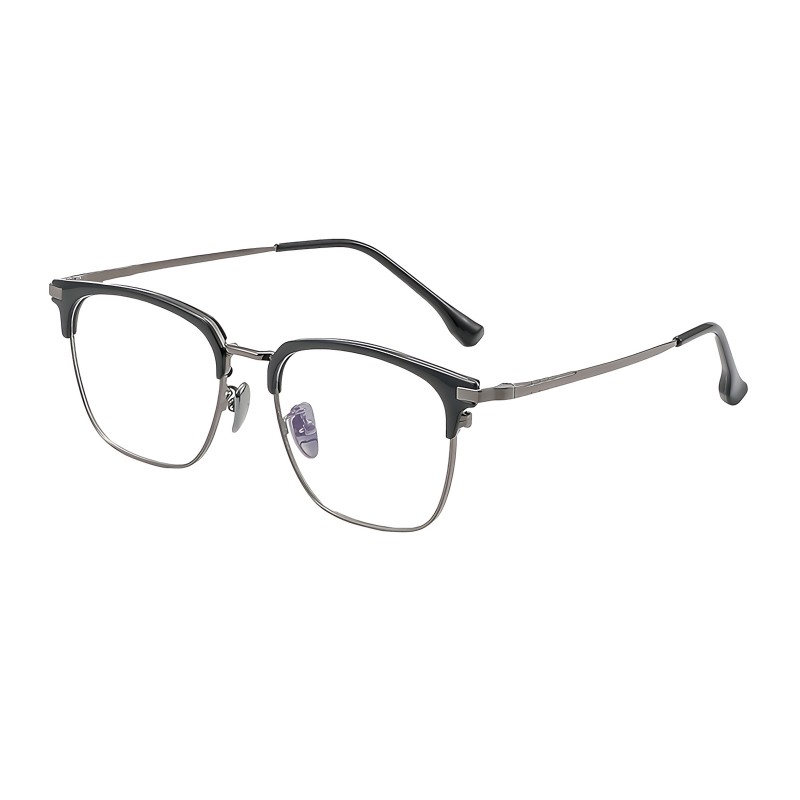 Browline Black Eyeglasses