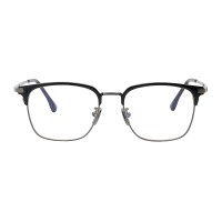 Browline Black/Gunmetal Eyeglasses