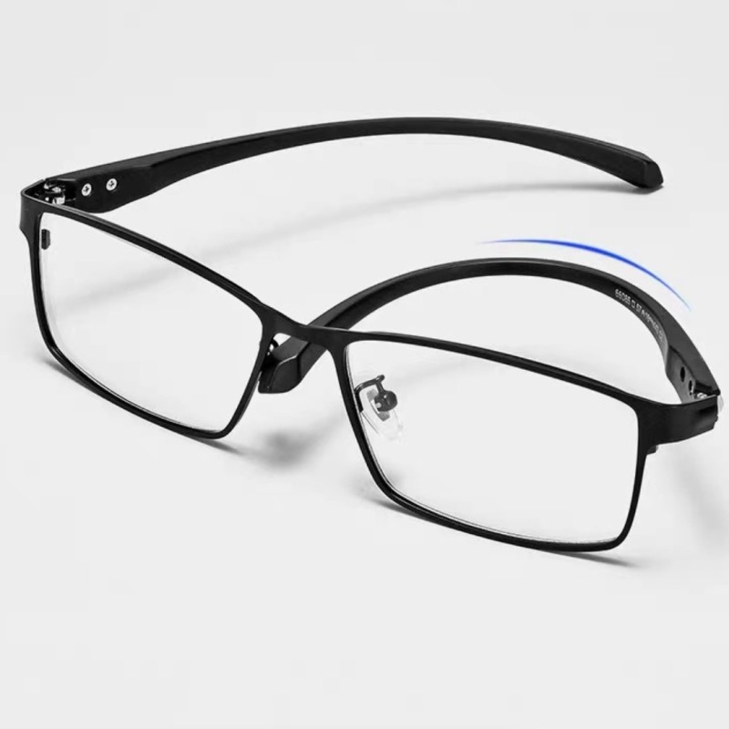 Rectangle Black Eyeglasses