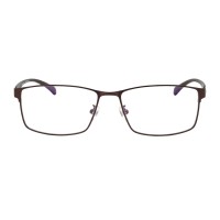 Rectangle Brown Eyeglasses
