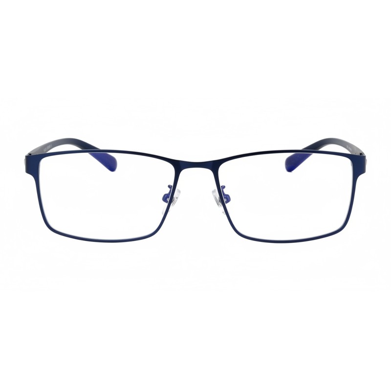 Rectangle Blue Eyeglasses
