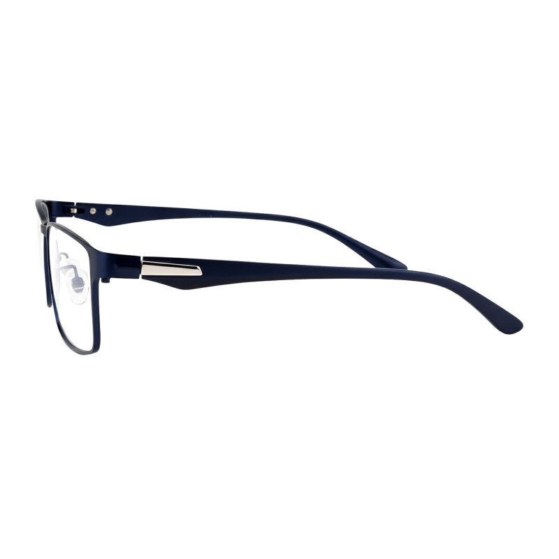 Rectangle Blue Eyeglasses