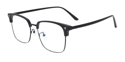 Browline Black Eyeglasses