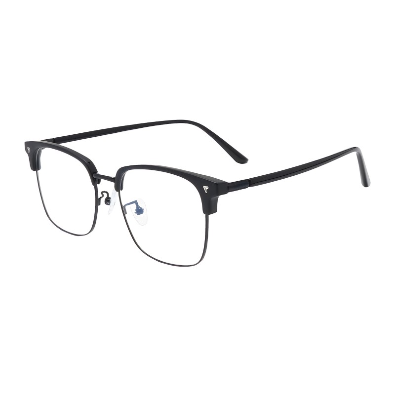 Browline Black Eyeglasses