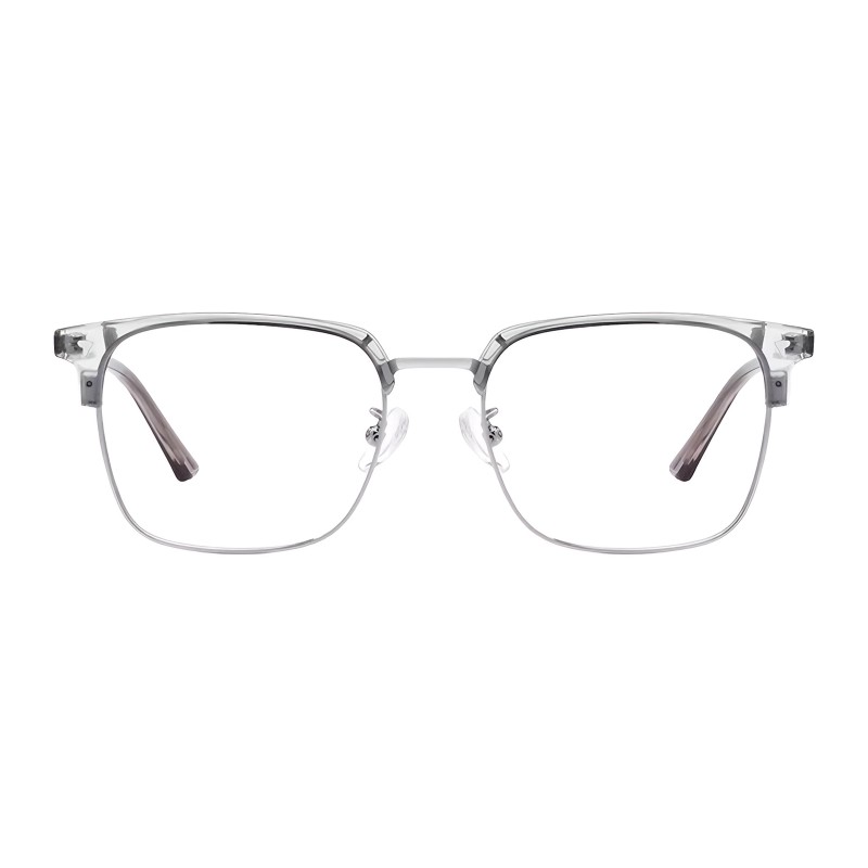 Browline Gray Eyeglasses