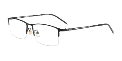 Rectangle Black Eyeglasses