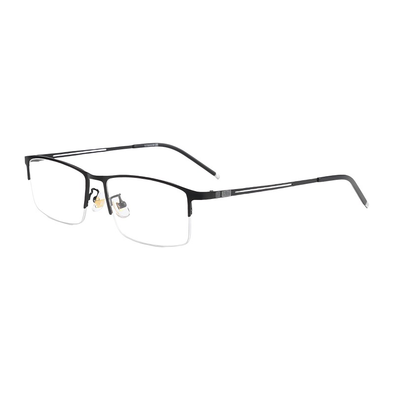 Rectangle Black Eyeglasses