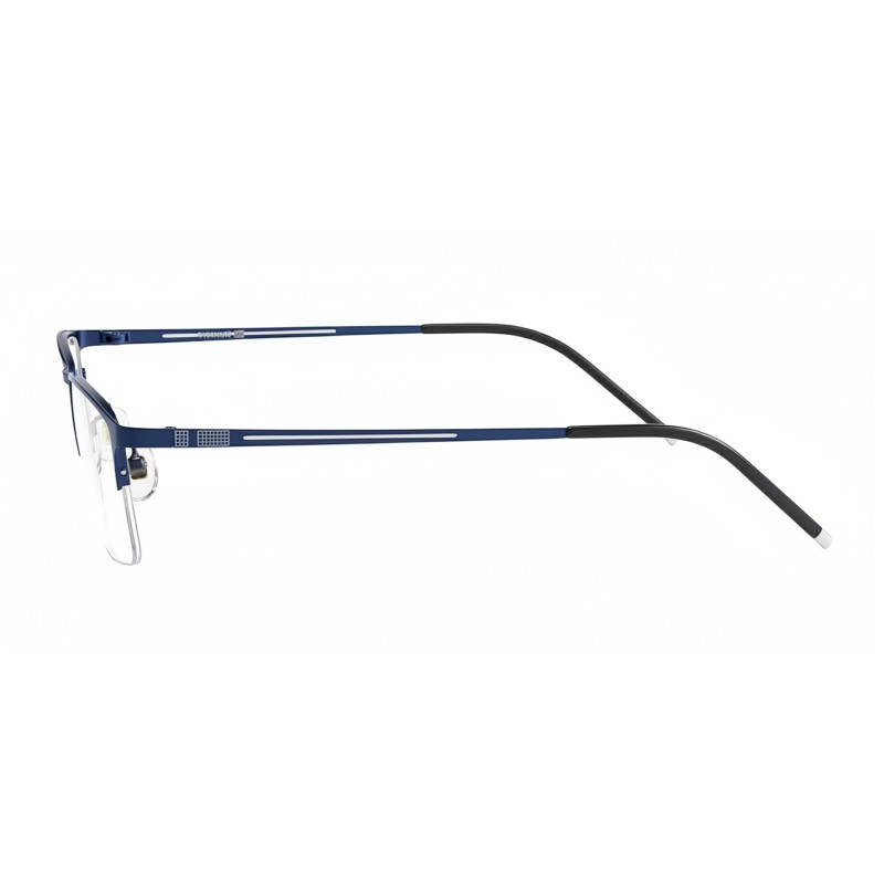 Rectangle Blue Eyeglasses