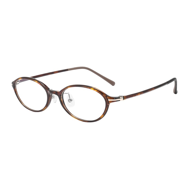 Oval Tortoise Eyeglasses