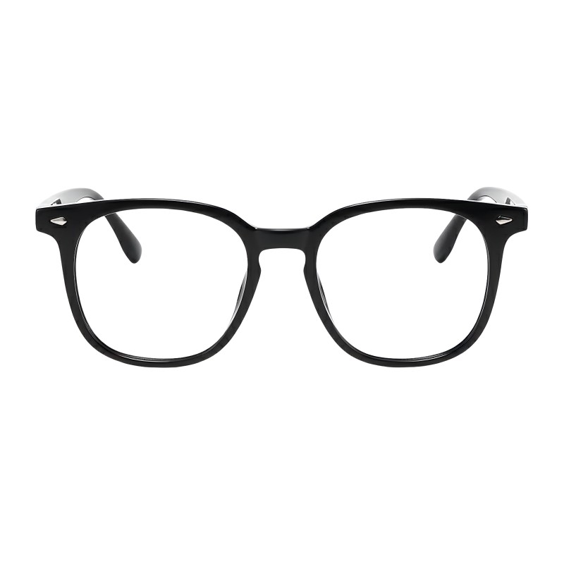 Square Black Eyeglasses