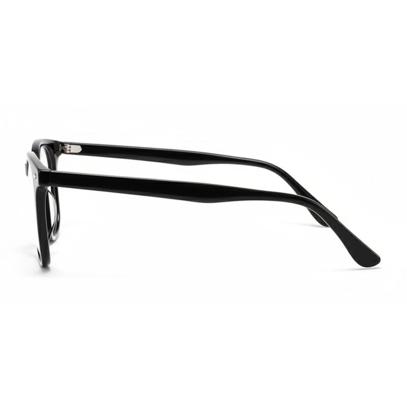 Square Black Eyeglasses
