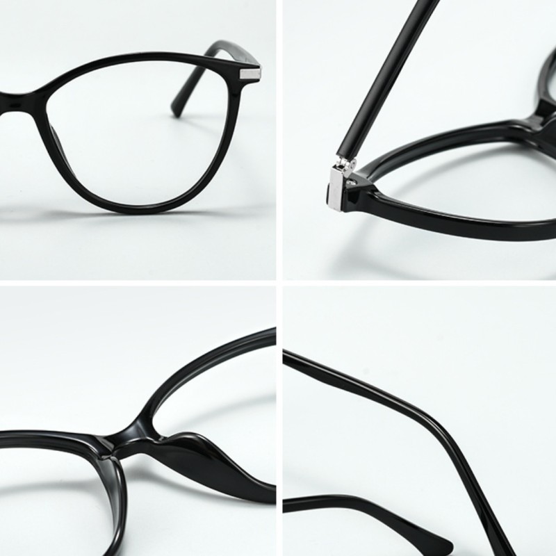 Cat Eye Black Eyeglasses