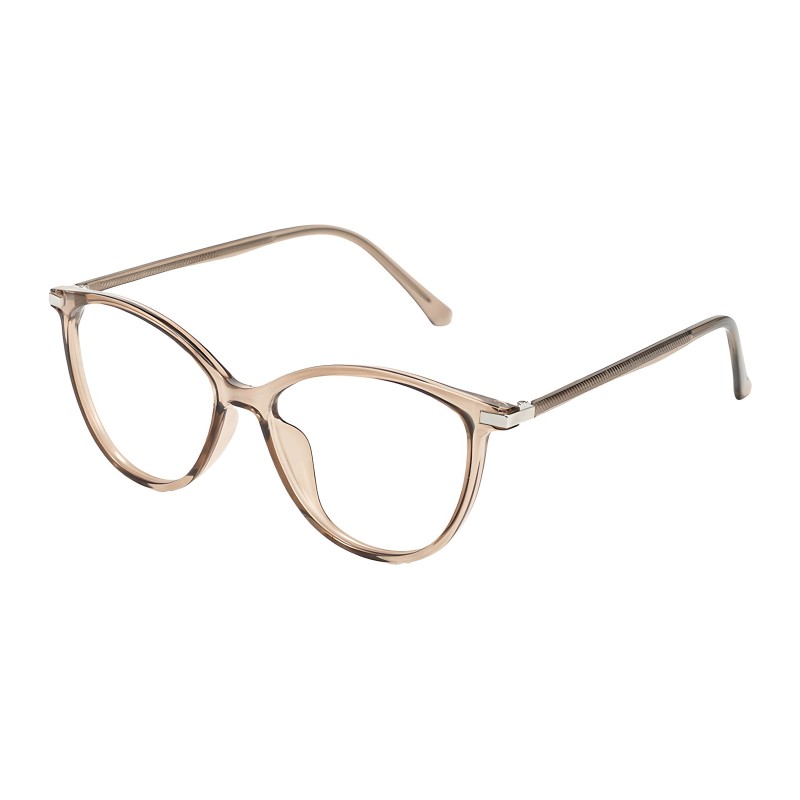 Cat Eye Champagne Eyeglasses