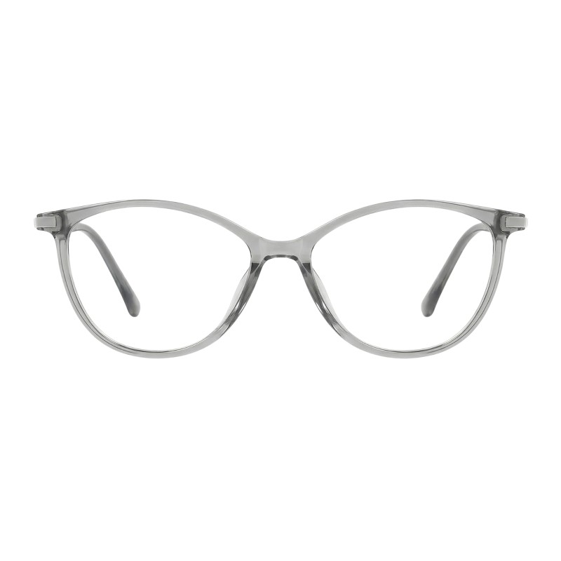 Cat Eye Gray Eyeglasses
