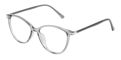 Cat Eye Gray Eyeglasses