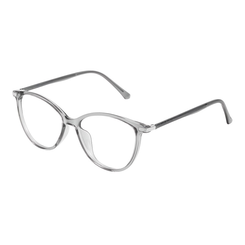 Cat Eye Gray Eyeglasses
