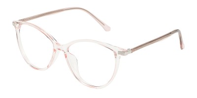 Cat Eye Pink Eyeglasses