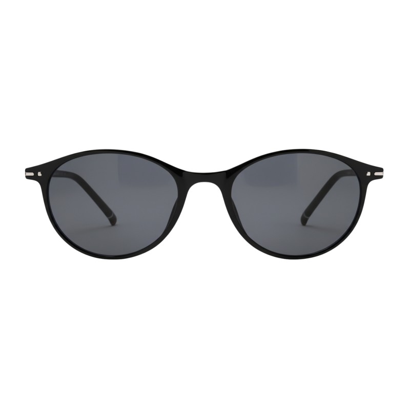 Oval Black Eyeglasses