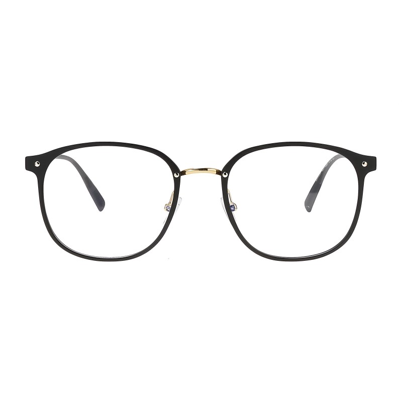 Square Black Eyeglasses