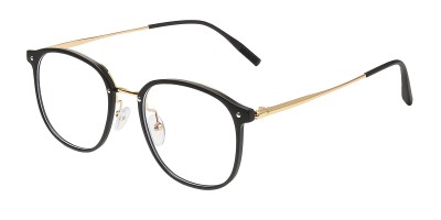 Square Black Eyeglasses