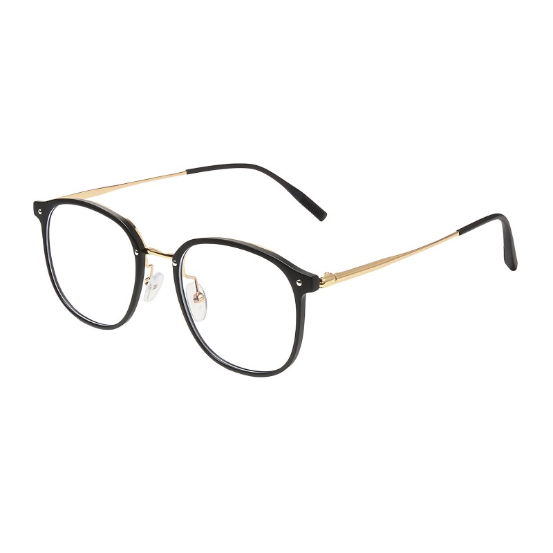 Square Black Eyeglasses