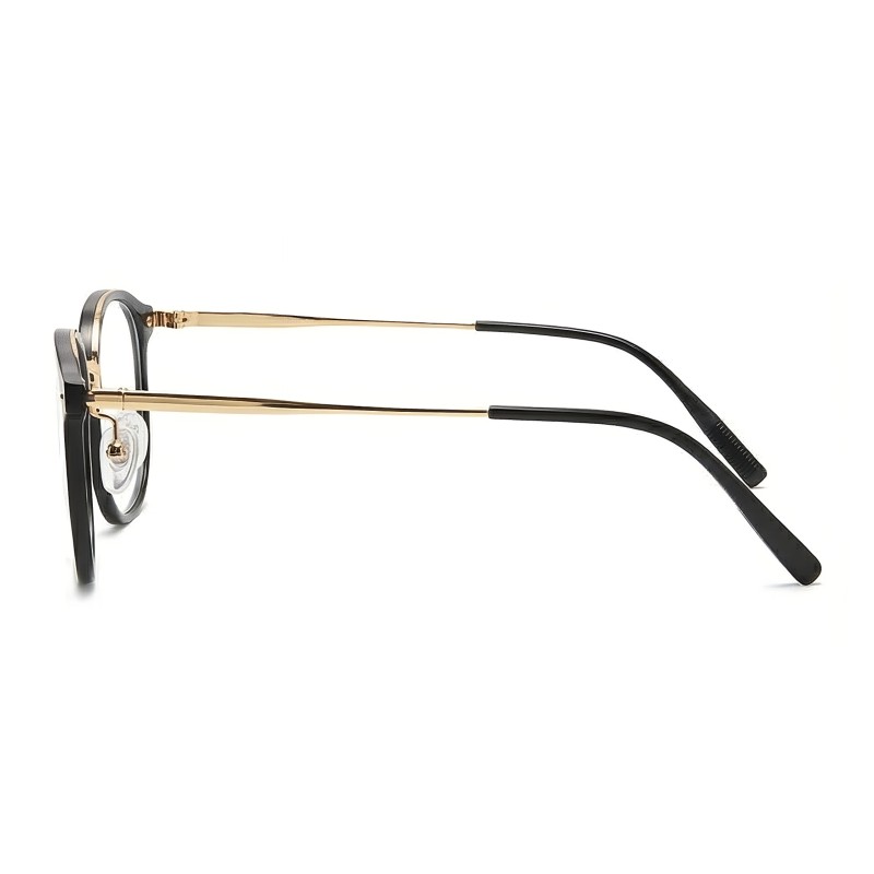 Square Black Eyeglasses