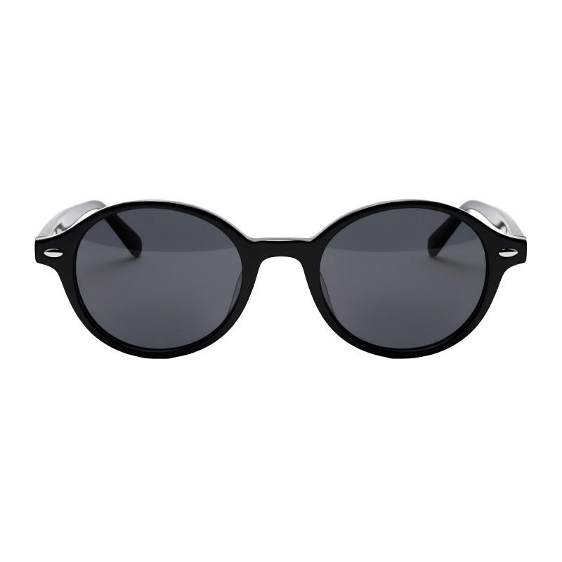 Oval Black Eyeglasses