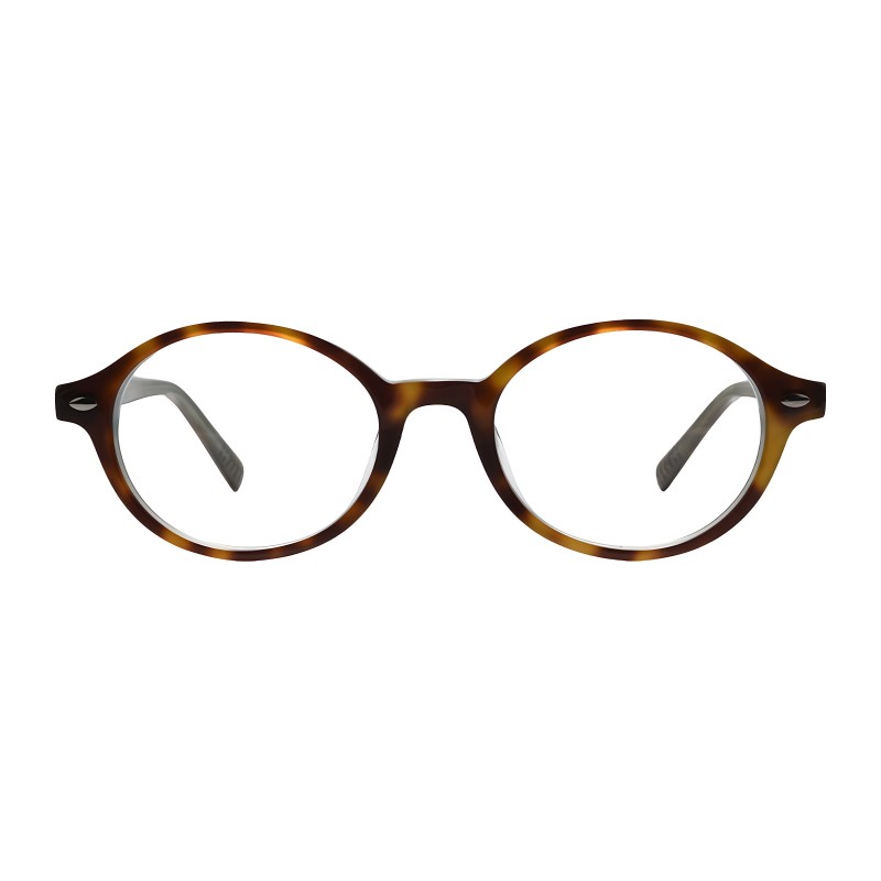 Oval Tortoise Eyeglasses