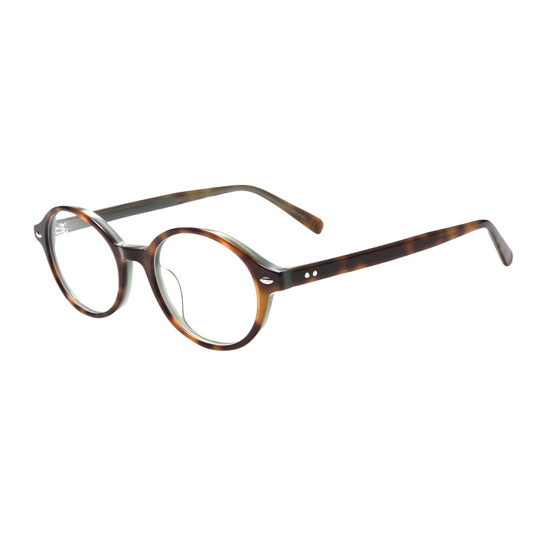 Oval Tortoise Eyeglasses