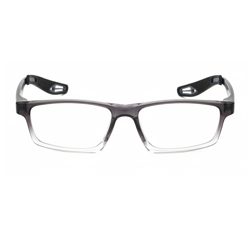 Rectangle Light Gray Eyeglasses