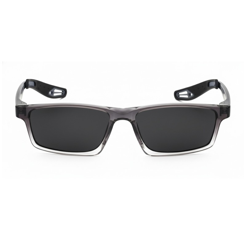 Rectangle Light Gray Eyeglasses