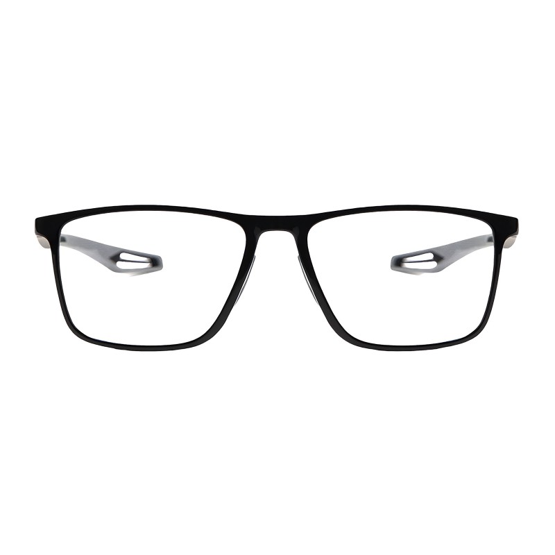 Square Black/Gray Eyeglasses