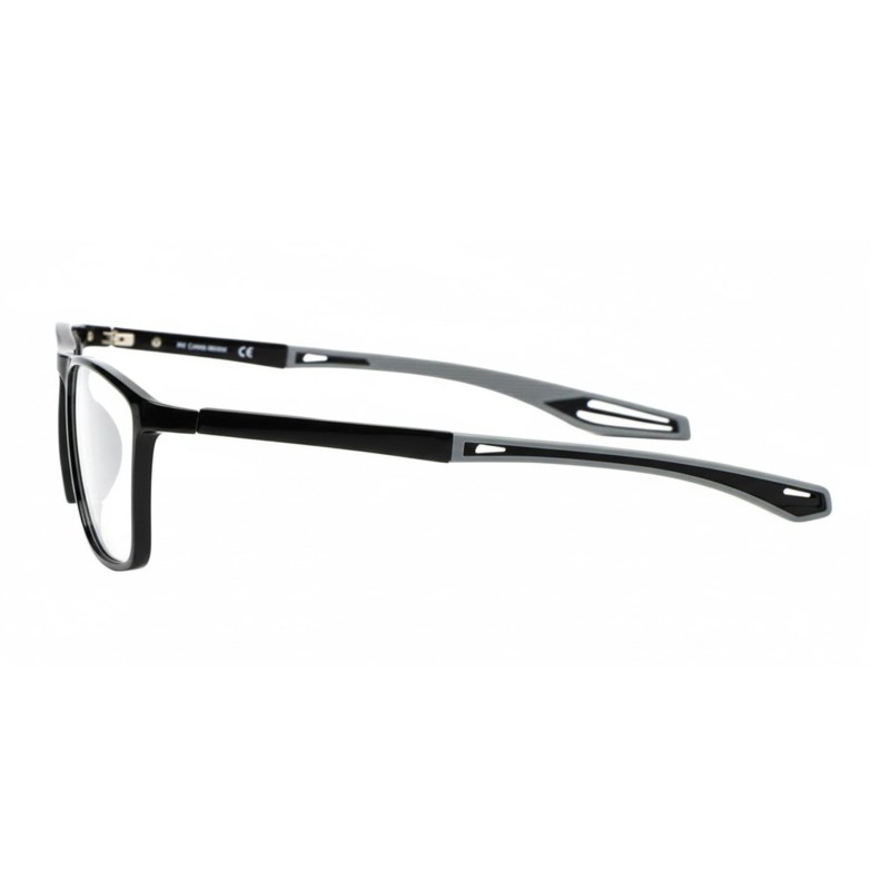 Square Black/Gray Eyeglasses