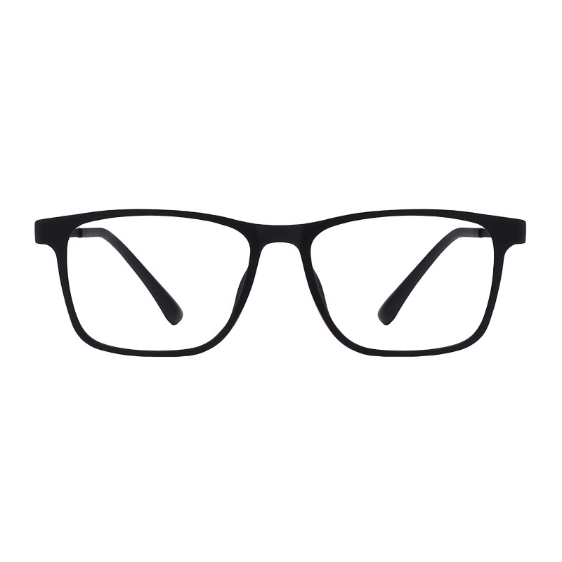 Square Black Eyeglasses