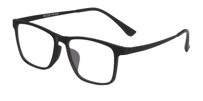 Square Black Eyeglasses