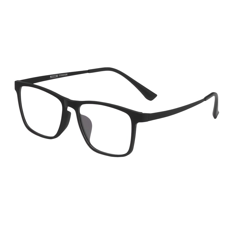 Square Black Eyeglasses
