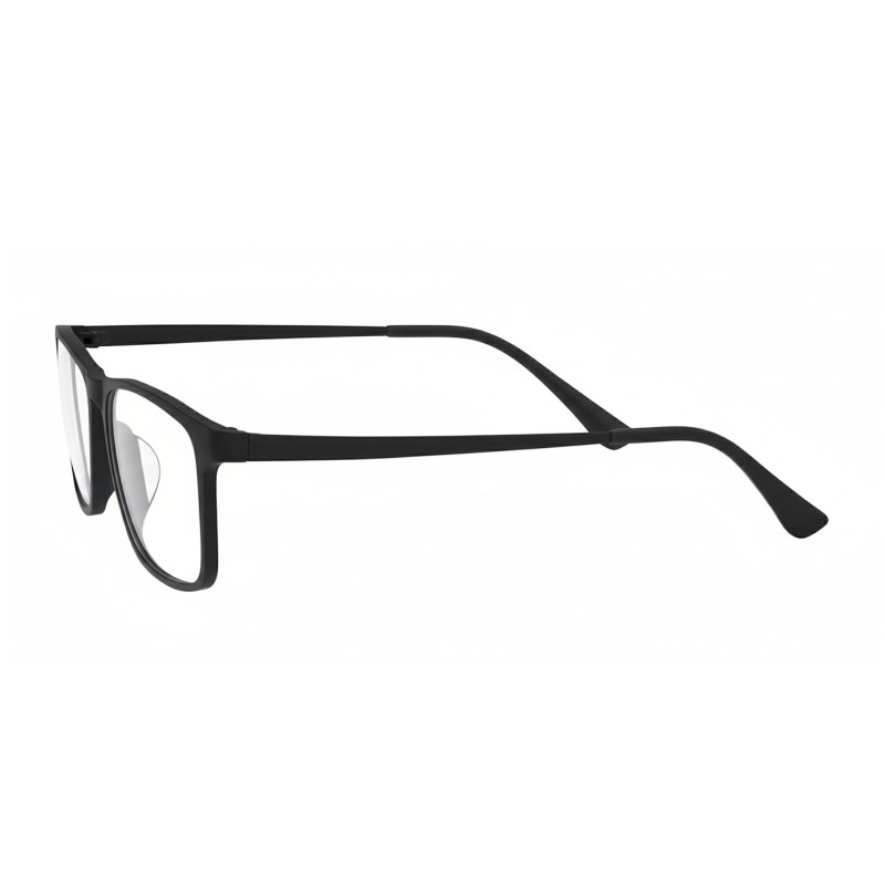 Square Black Eyeglasses
