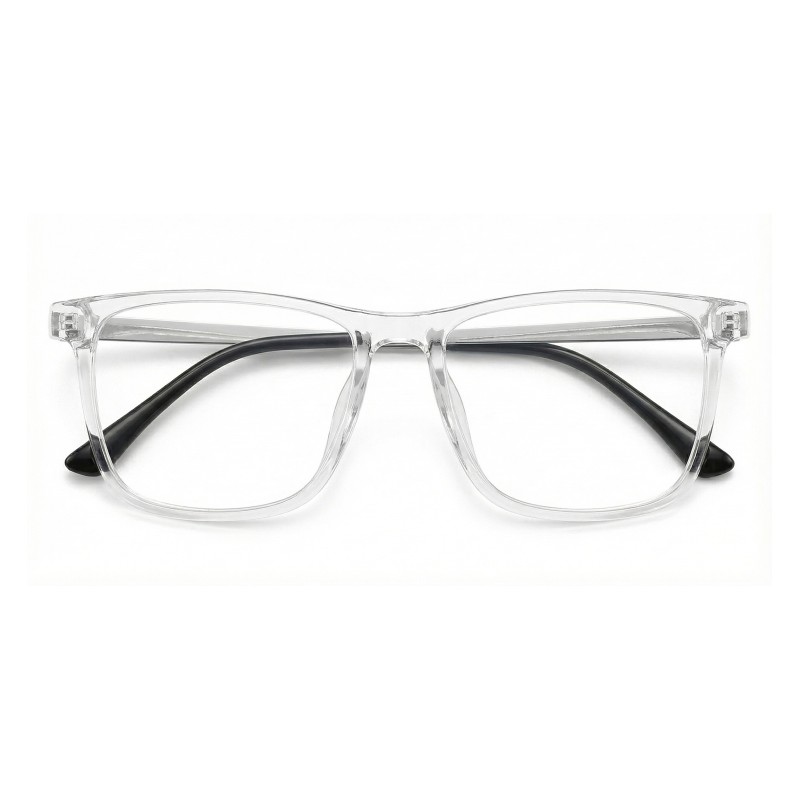 Square Clear Eyeglasses